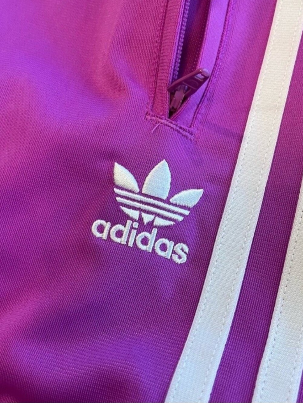 adidas Firebird Women’s Purple Two-piece Track Jacket and Pants 💜 - Picture 10 of 11